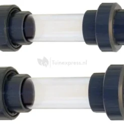 PVC Zichtglas Met 3-delige Koppelingen
