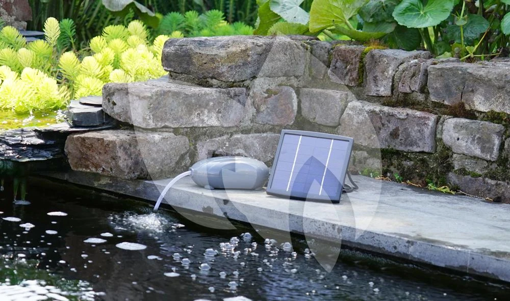 Ubbink Air Solar 100 Luchtpomp Met Zonnepaneel - Afbeelding 2