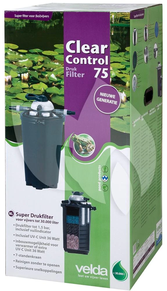 Velda Drukfilter Clear Control Met UV-C - Afbeelding 5