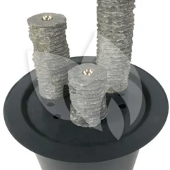 El Capitain Waterornament Natuursteen LED 16/28/40 Cm