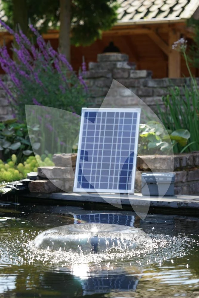Ubbink SolarMax 1000 Vijverpomp Fontein Met Zonnepaneel - Inclusief Accu - Afbeelding 2