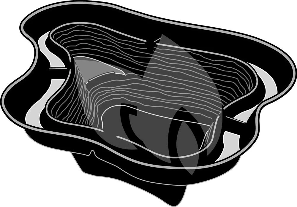 Ubbink Calmus SIII Voorgevormde Vijver