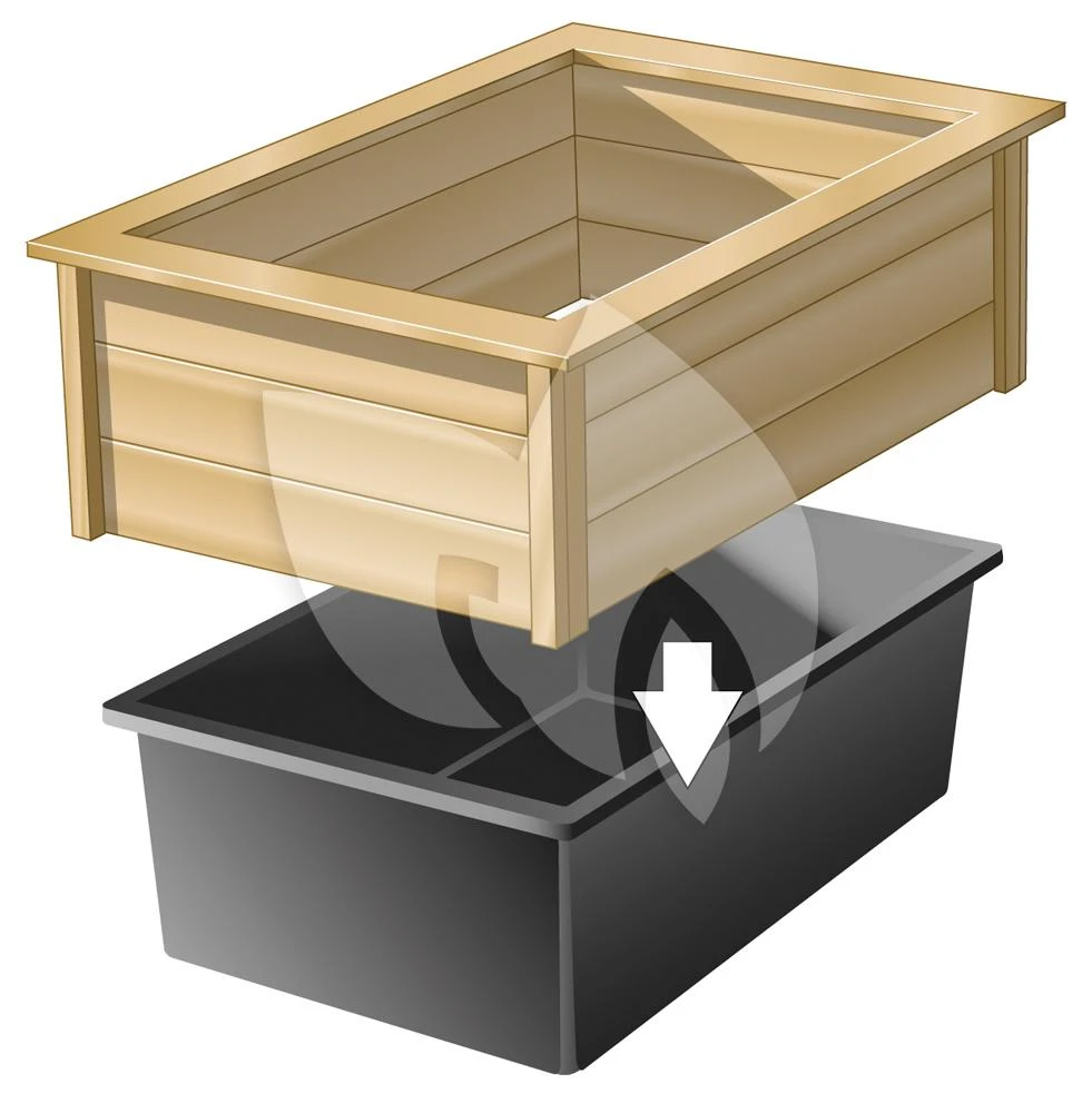 Ubbink Quadra C3 Voorgevormde Vijver - Afbeelding 6