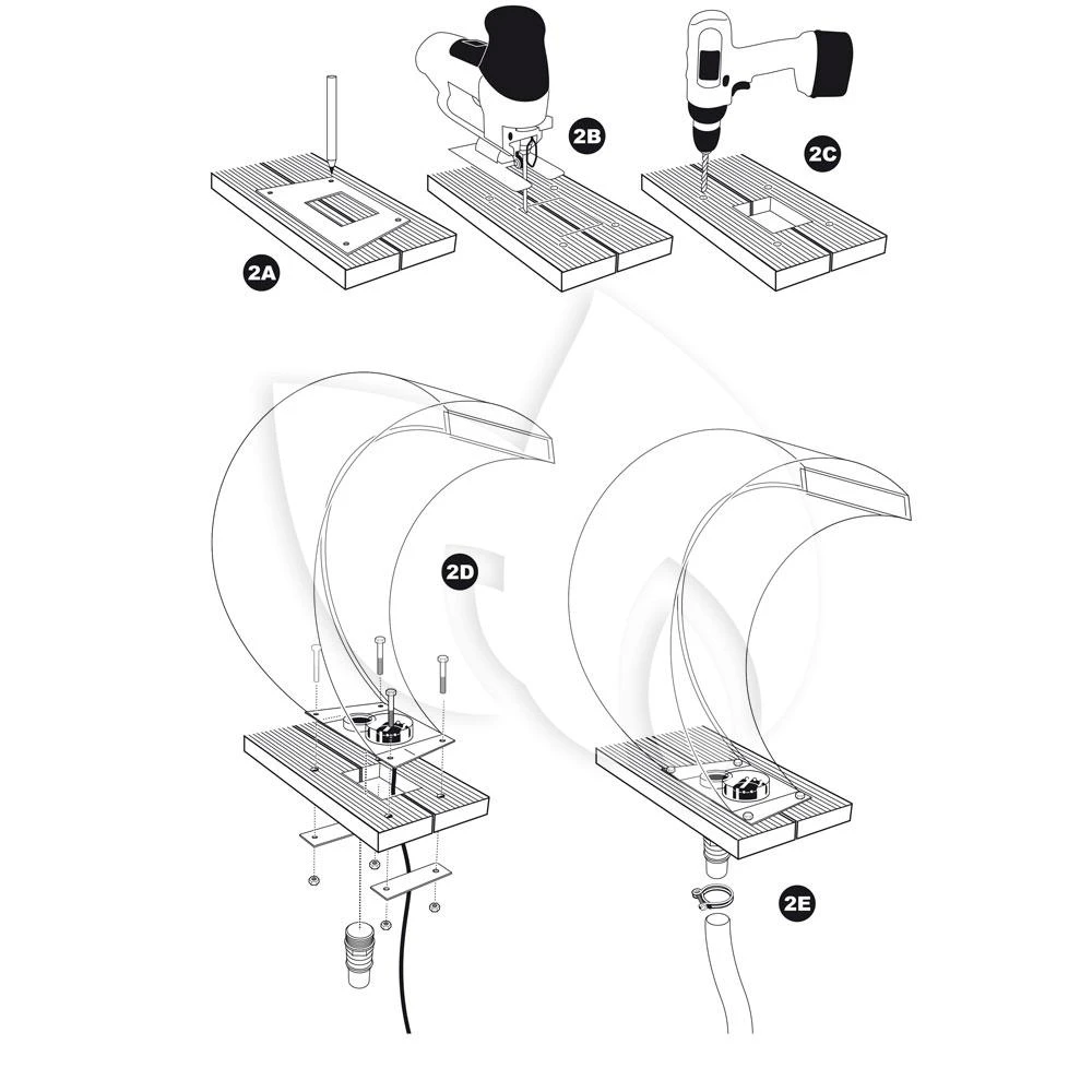 Ubbink Waterval Mamba Acryl Met Led-verlichting - Afbeelding 3