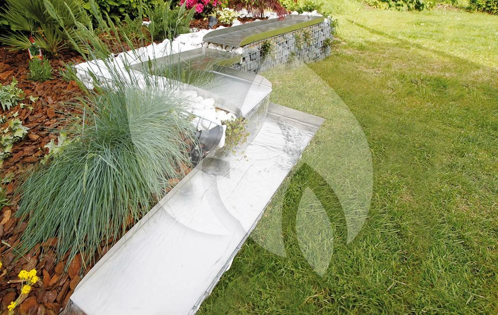 Ubbink Wolga Beekloop Hoek Links Rvs - Afbeelding 2